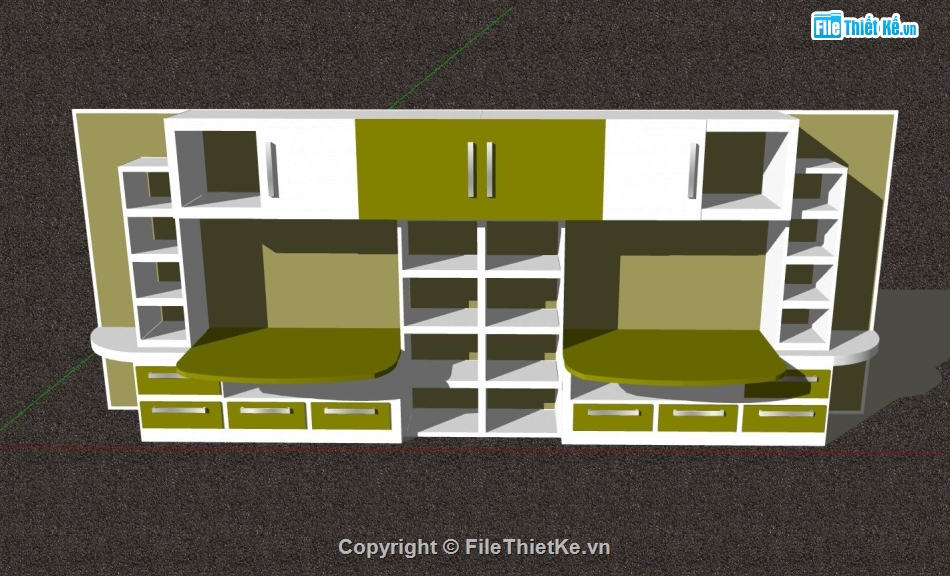 tủ sketchup,mẫu tủ đẹp,model su tủ