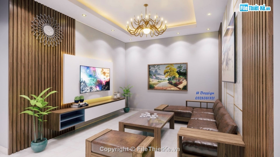 file sketchup phòng khách,sketchup phòng khách,mẫu phòng khách,file su phòng khách