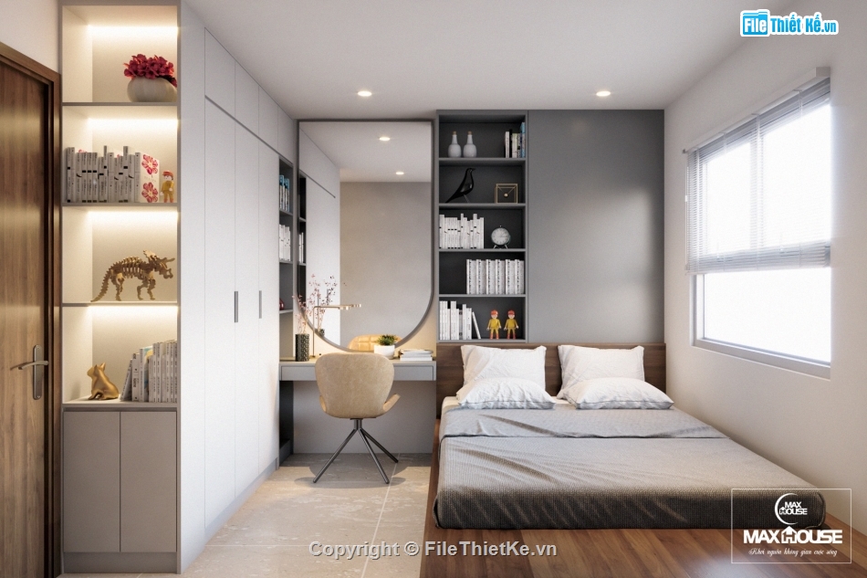 nội thất chung cư sketchup,mẫu sketchup nội thất chung cư,phòng khách chung cư su,file su phòng ngủ chung cư