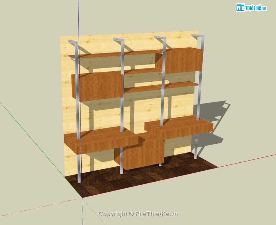 tủ sketchup,mẫu tủ đẹp,model su tủ