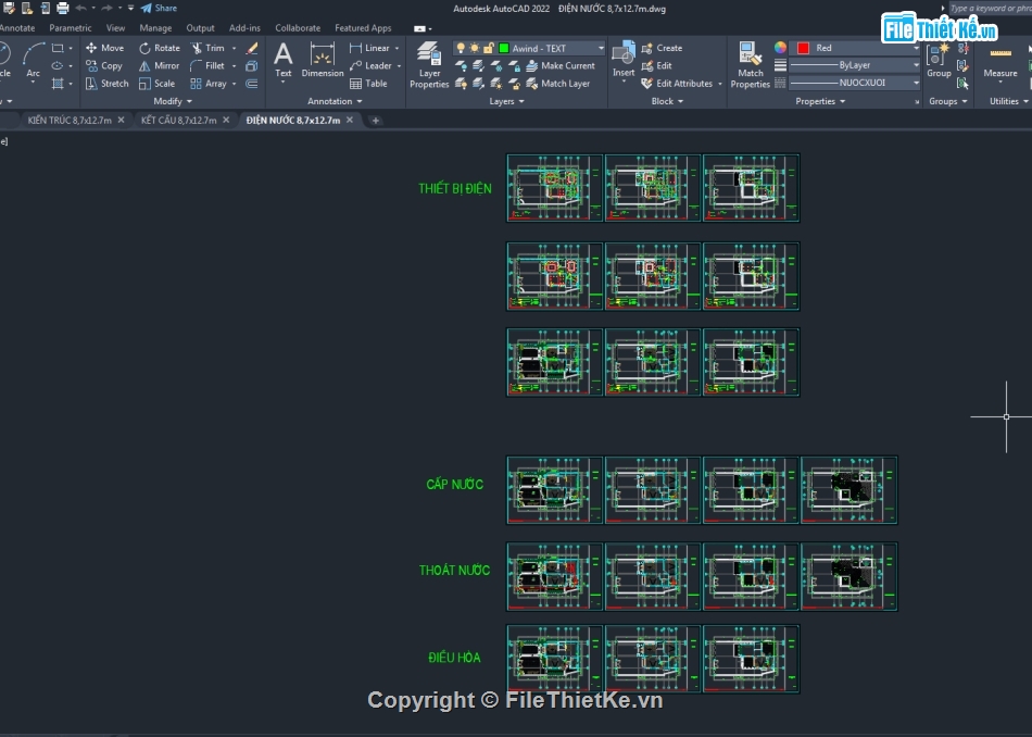 Hồ sơ,thi công,autocad