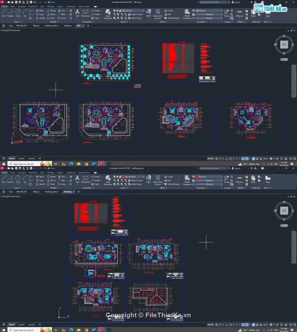 mẫu biệt thự,file cad biệt thự,biệt thự file cad