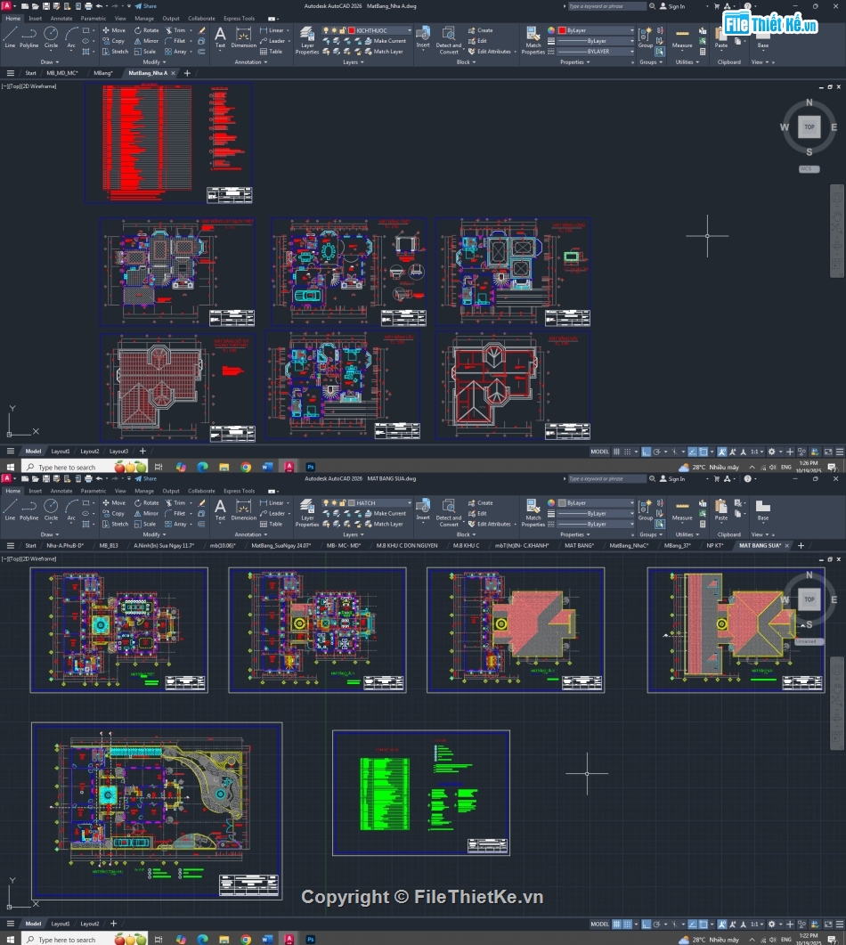 mẫu biệt thự,file cad biệt thự,biệt thự file cad