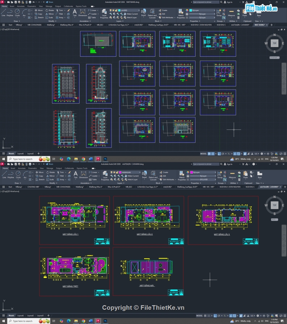 mẫu biệt thự,file cad biệt thự,biệt thự file cad