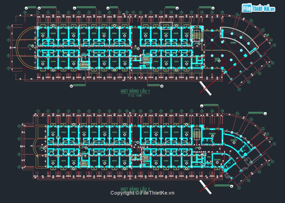 khách sạn Viễn Đông,file cad khách sạn Viễn Đông,khách sạn Viễn Đông file cad