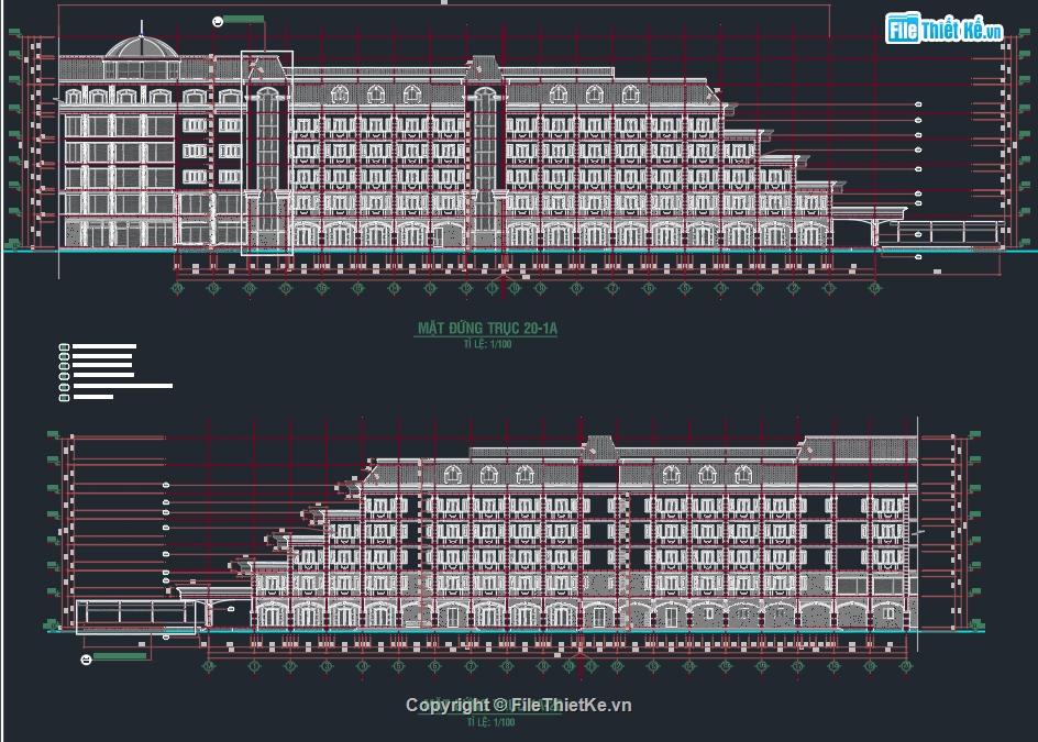 khách sạn Viễn Đông,file cad khách sạn Viễn Đông,khách sạn Viễn Đông file cad