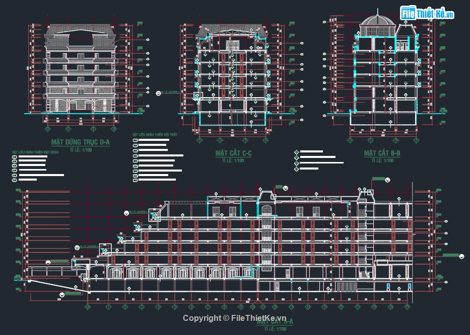 khách sạn Viễn Đông,file cad khách sạn Viễn Đông,khách sạn Viễn Đông file cad