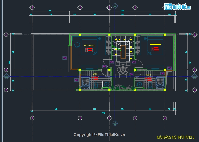 bản vẽ nhà phố 3 tầng,bản vẽ nhà phố,Bản vẽ cad nhà phố 3 tầng