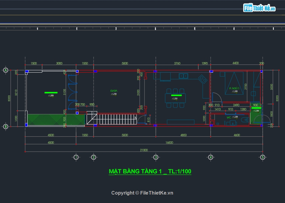nhà phố 3 tầng,cad nhà phố 3 tầng,file cad nhà phố 3 tầng,bản vẽ nhà phố 3 tầng