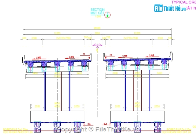 Bản vẽ,Cầu,bảng tính,mố,trụ,super T