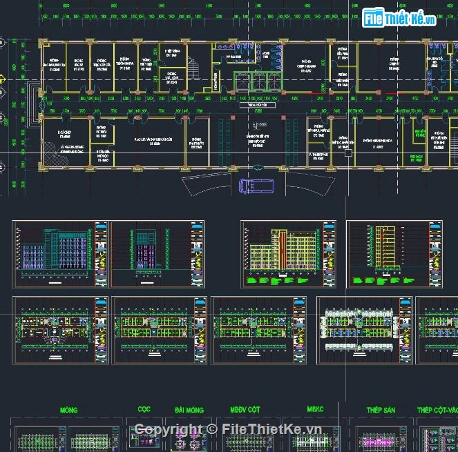 bệnh viện 9 tầng,file cad bệnh viện,bệnh viện file cad,autocad bệnh viện