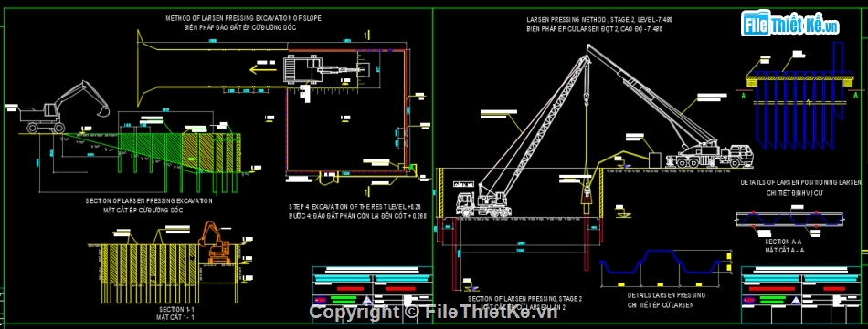 biện pháp tổ chức thi công,biện pháp thi công trạm bơm,biện pháp thi công trạm xử lý nước thải,biện pháp thi công cọc cừ,biện pháp xử lý nền đất yếu