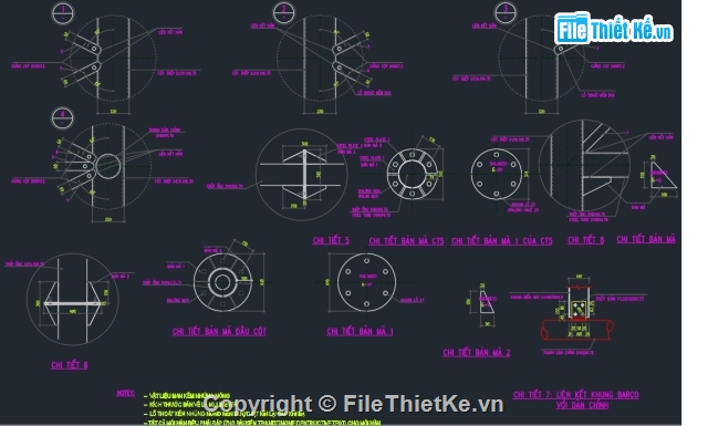 bản vẽ đường cao tốc,bản vẽ kết cấu,Khung giàn VMS trên đường cao tốc,bản vẽ kết cấu thép