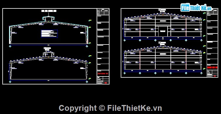 nhà xưởng,bản vẽ nhà xưởng,bản vẽ nhà