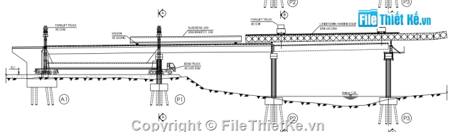 dầm bản rỗng,dầm bản 24m,cầu bản 24m,bản dự ứng lực,mố chữ u,trụ đặc thân hẹp