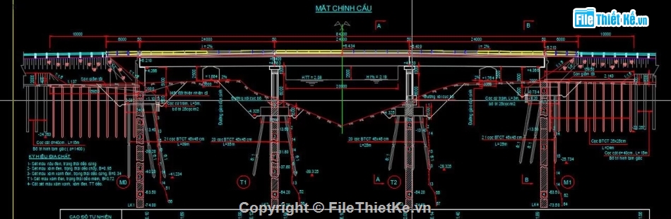 cầu dầm,bản dầm,bản vẽ cầu,bản vẽ dầm bản,cầu dầm I