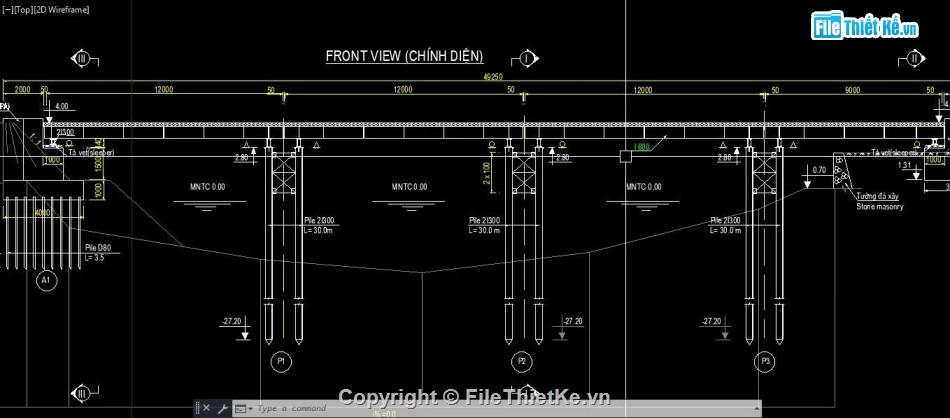 bản vẽ cầu,cầu bản,cầu tạm,bản vẽ cầu tạm,cầu tạm bằng thép