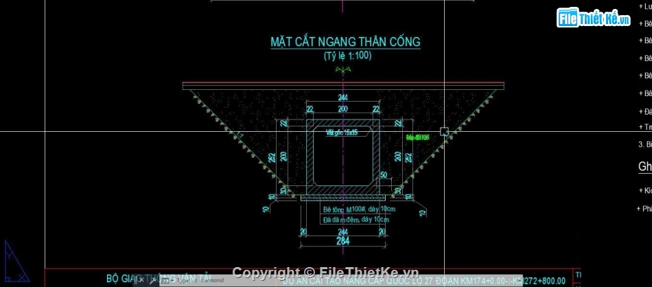 cống hộp,cad cống hộp,file cad cống hộp