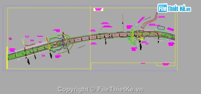 Bản vẽ,kỹ thuật,đường bộ,Hầm,đèo cả,Full