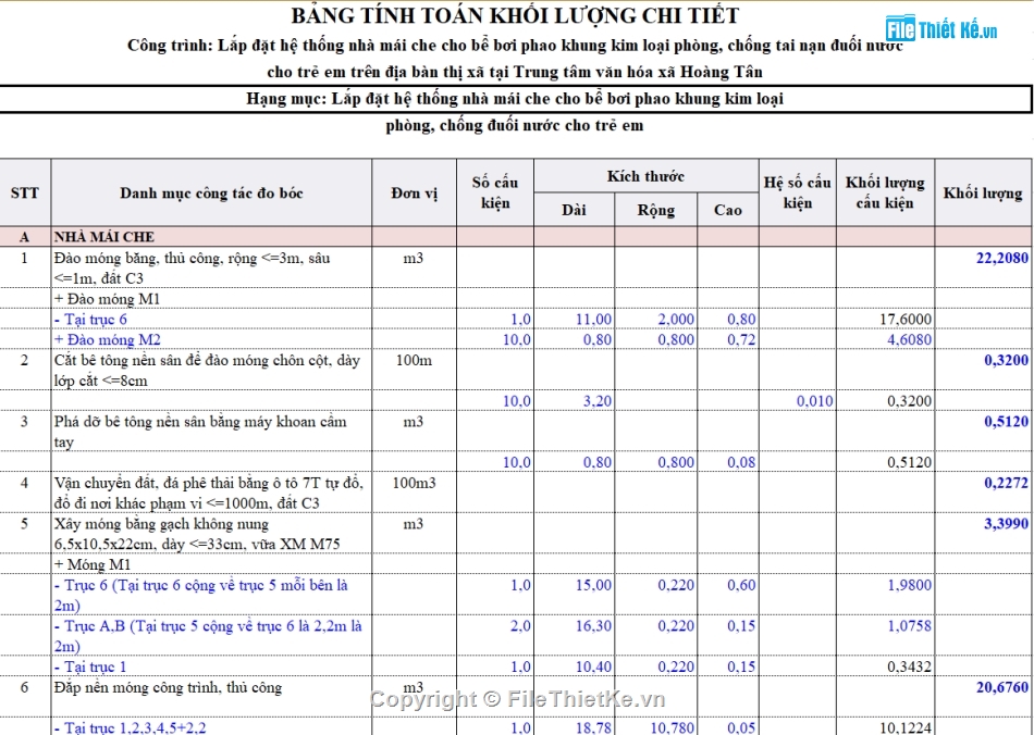 Nhà bể bơi 11x21m,thiết kế nhà bể bơi khung bạt,nhà bể bơi mái tre,mẫu nhà bể bơi