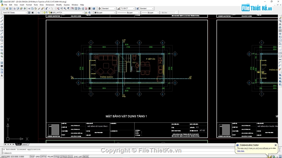 nhà phố 3 tầng,Autocad nhà phố 3 tầng,Bản vẽ nhà phố 3 tầng,Nhà phố 3 tầng 4x11m,Cad nhà phố 3 tầng