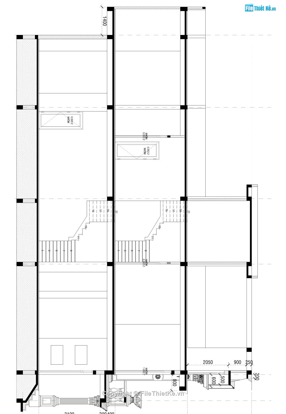 2 tầng 1 tum 7m,tân cổ điển đẹp,tân cổ điển 2 tầng 1 tum,full bản vẽ nhà phố tân cổ điển 7m,bản vẽ nhà phố 7m,bản vẽ thiết kế nhà 2 tầng 1 tum