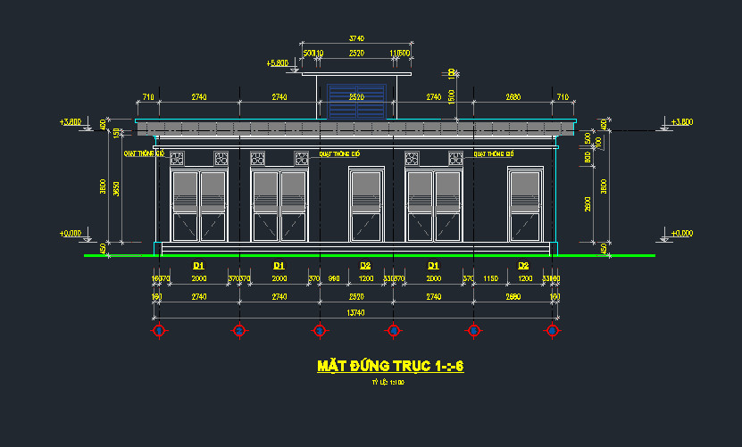 trạm điện file cad,kết cấu trạm điện,Bản vẽ nhà trạm điện
