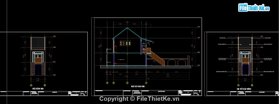 bản vẽ thiết kế,bản vẽ nhà thờ,bản vẽ 2 tầng,nhà thờ gia đình,full bản vẽ nhà thờ rộng 3.4m