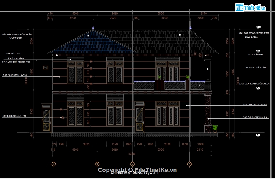 biệt thự mái nhật 2 tầng,Biệt thự 2 tầng mái Nhật,Biệt thự 2 tầng 8.62x17m,File cad Biệt thự 2 tầng,Biệt thự 2 tầng file cad