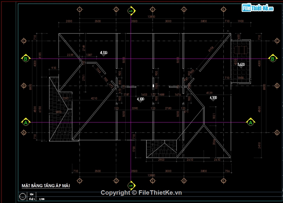 thiết kế nhà cấp 4,thiết kế bản vẽ thi công,nhà cấp 4 mái nhật 4 phòng ngủ,autocad nhà cấp 4,nhà cấp 4 8.8x13.8m,nhà cấp 4 mái nhật