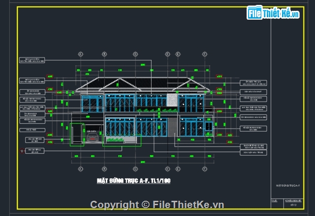 Kiến trúc biệt thự 2 tầng,chi tiết biệt thự 2 tầng,biệt thự vườn,mái thái,bản vẽ biệt thự 2 tầng,biệt thự 2 tầng 20.4x25m