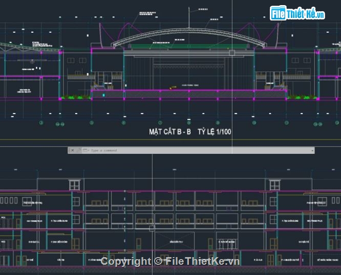 trung tâm hội nghị,trung tâm hội nghị file cad,cad trung tâm hội nghị