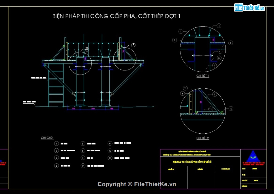 bản vẽ biện pháp,đường ống,thuyết minh