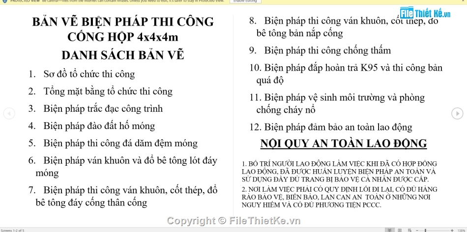 thi công,thi công cống,thuyết minh,biện pháp thi công cống