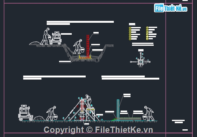 thi công hạ tầng,công trường,kĩ thuật thi công