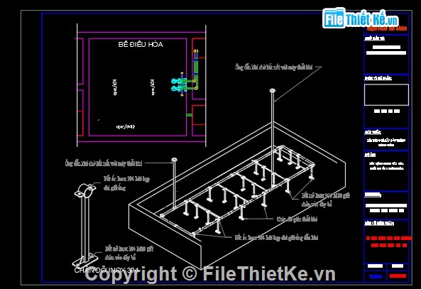 biện pháp thi công MEPF,cad biện pháp thi công,biện pháp thi công file cad
