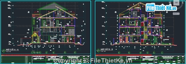 mẫu biệt thự 3 tầng,biệt thự 3 tầng đẹp,biệt thự đẹp 3 tầng,biệt thự 3 tầng,cad biệt thự