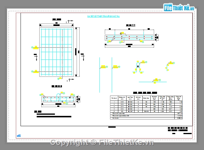 kết cấu chi tiết,kết cấu thép,cống 1 x1m x1m,thiết kế cống,chi tiết kết cấu