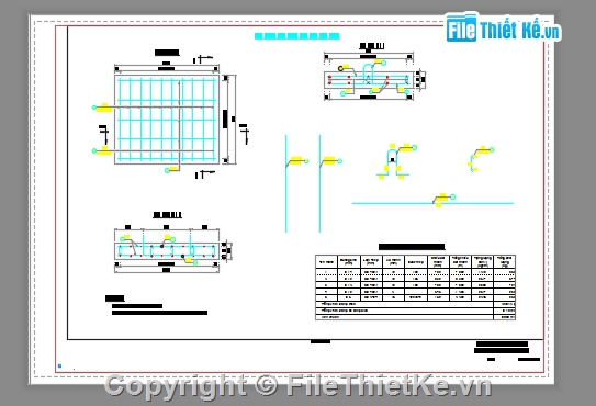 kết cấu chi tiết,kết cấu thép,cống 1 x1m x1m,thiết kế cống,chi tiết kết cấu