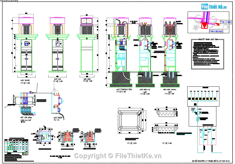 trạm điện,thiết kế điện,biến tần,cấu tạo trạm biến áp,trạm biến áp hoa sen