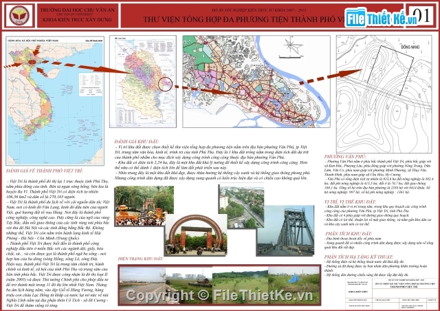 đồ án tốt nghiệp,đồ án tốt nghiệp thư viện,Thư viện tổng hợp,Thư viện,Thư viện tổng hợp đa phương tiện,bản vẽ thư viện