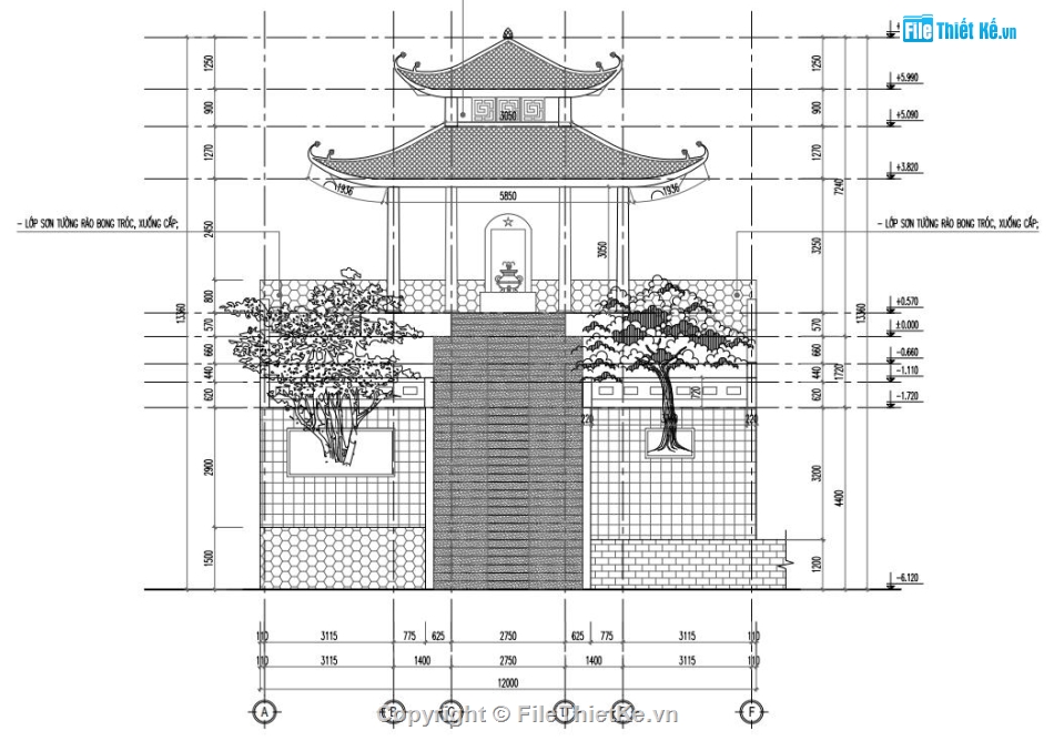 Bản vẽ,liệt sĩ,tượng đài liệt sĩ,dự toán