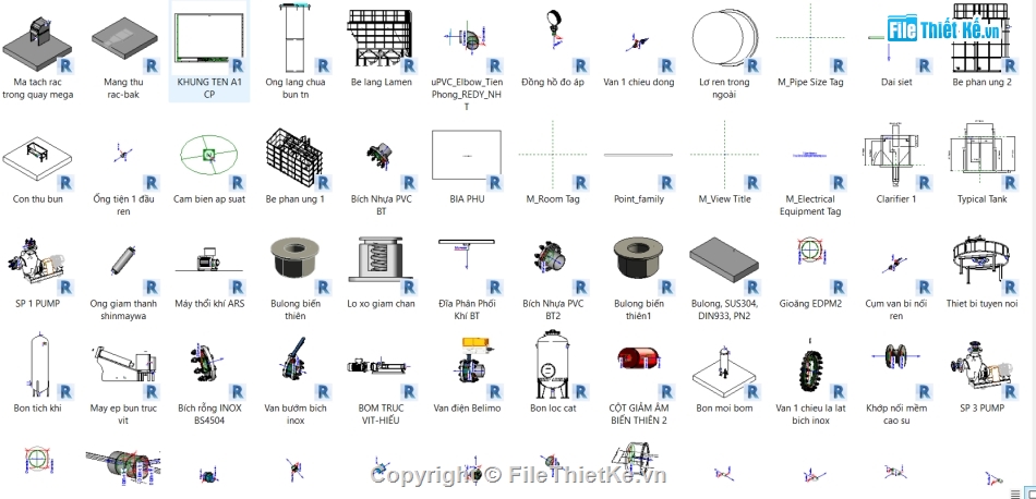 công trình nước,cấp thoát nước,cấp nước,công trình,công trình revit