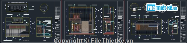 bản vẽ kiến trúc,kiến trúc 4 tầng,bản vẽ 3 tầng,kiến trúc 1  tầng,kiến trúc 3 tầng