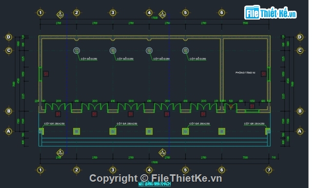 Bản vẽ thi công chùa,Bản vẽ thi công,file thiết kế đình chùa,nhà khách đền thờ,nhà khách đình