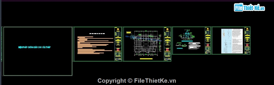 thiết kế thi công,giàn giáo bao che,biện pháp thi công cẩu tháp,file cad biện pháp thi công cẩu tháp