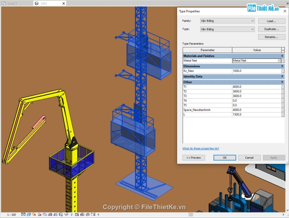 revit thi cong,3d thi cong,bien phap thi cong,Máy thi công,thi công,công nghệ thi công