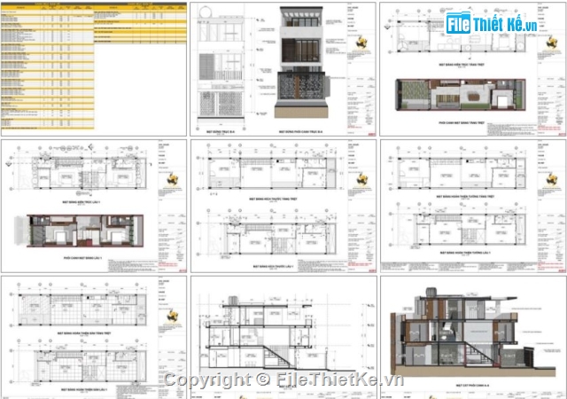 UPbim SketchUP,HHV_HOUSE,hồ sơ thi công,kĩ thuật thi công,hồ sơ kỹ thuật thi công,hồ sơ thi công nhà