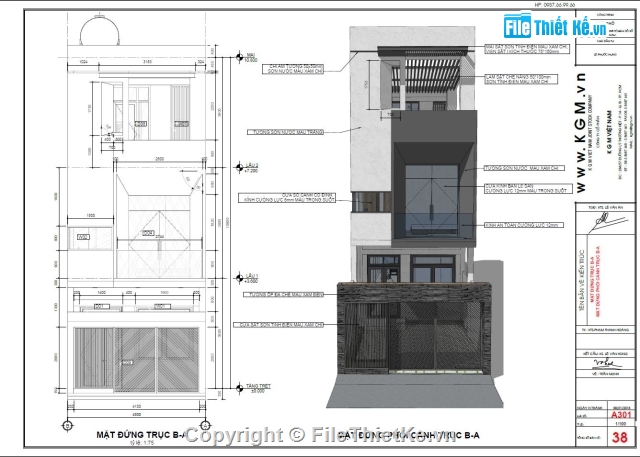 UPbim SketchUP,HHV_HOUSE,hồ sơ thi công,kĩ thuật thi công,hồ sơ kỹ thuật thi công,hồ sơ thi công nhà