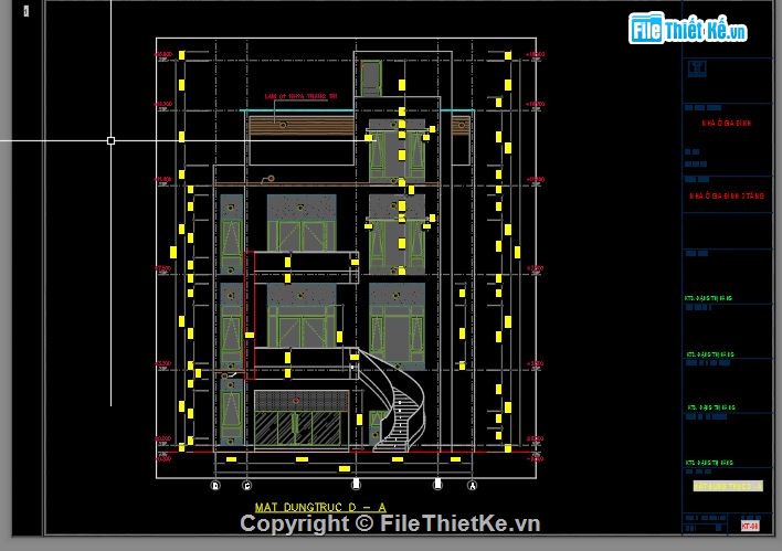 nhà phố 3 tầng,bản vẽ nhà văn phòng,file cad nhà phố,bản vẽ nhà phố